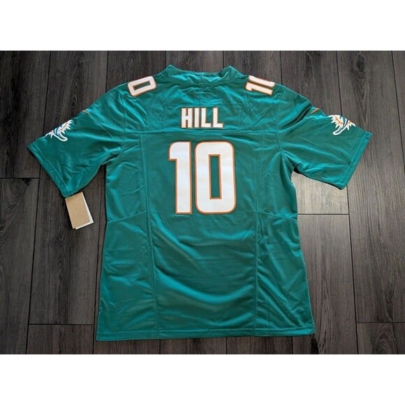 Other - Tyreek Hill #10 Miami Dolphins Aqua Football 🏈 Men's Jersey Large